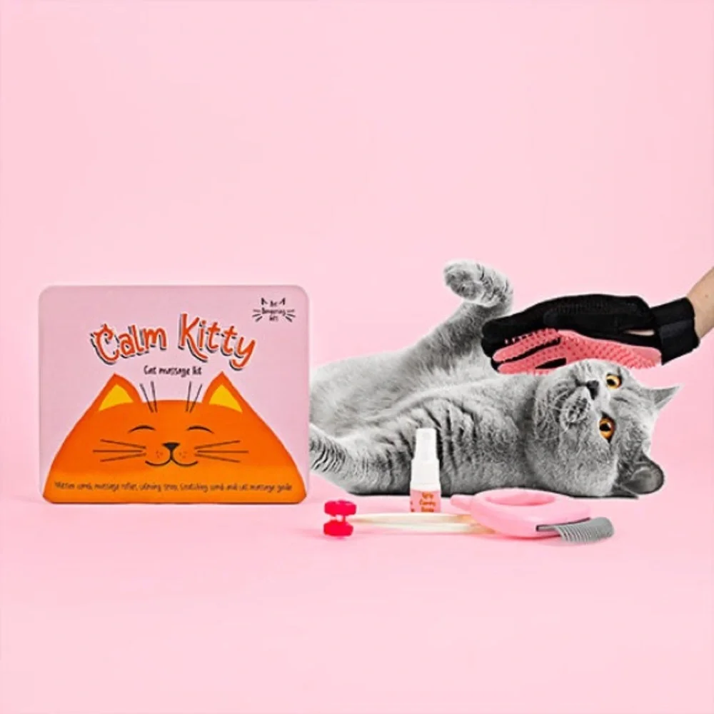 CALM KITTY 🐱 Cat Massage Kit